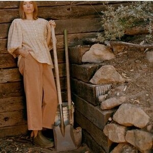 Women's Tan Corduroy Pants